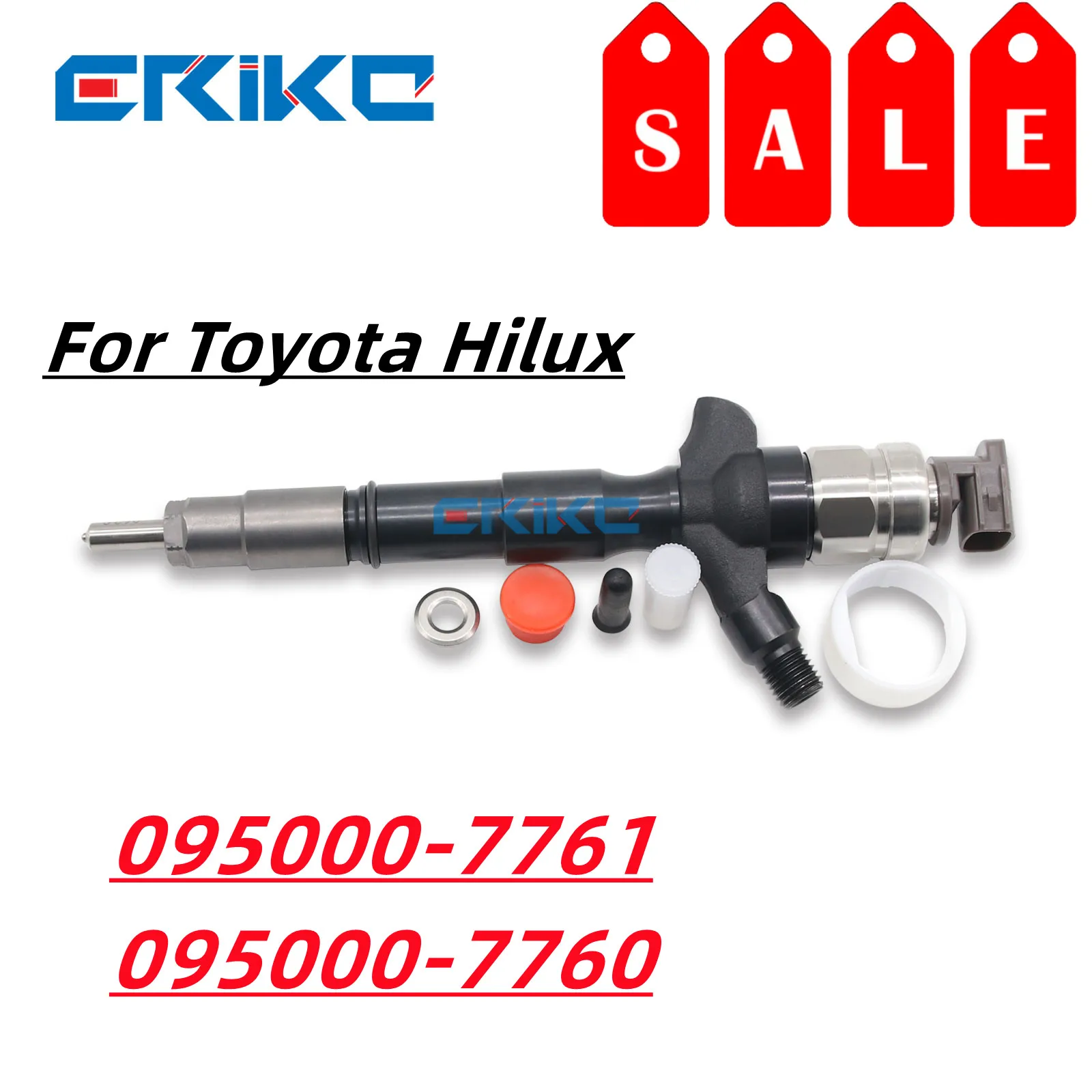 ERIKC 095000-7761 095000-7760 DCRI107760 Diesel Injectors 095000-776# Injection Nozzle 23670-0L070 for Toyota G2