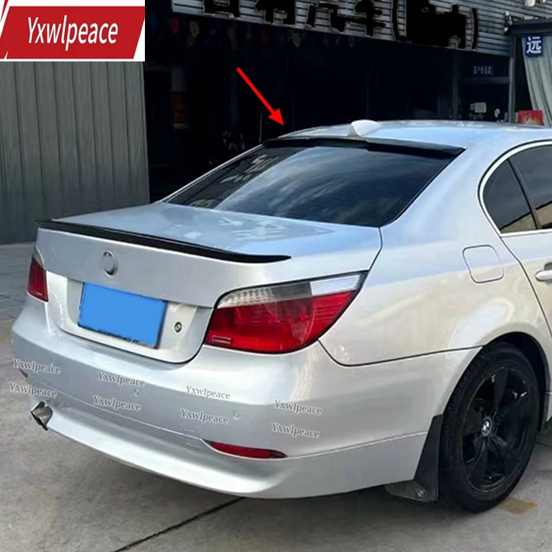 

For BMW E60 Roof Spoiler ABS Material Car Rear Wing Primer Color Rear Spoiler For BMW E60 520i 528i 535i 530i 525i 2005-2009