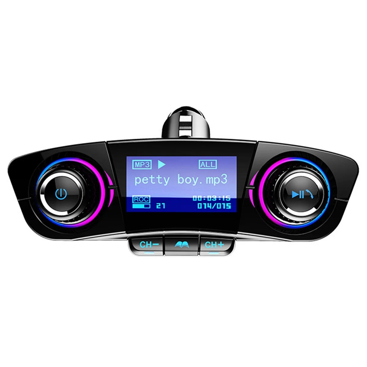 Car Player BT06 Car Bluetooth MP3 Player Multifunctional Bluetooth Multi-Language MP3 Universal LCD Display