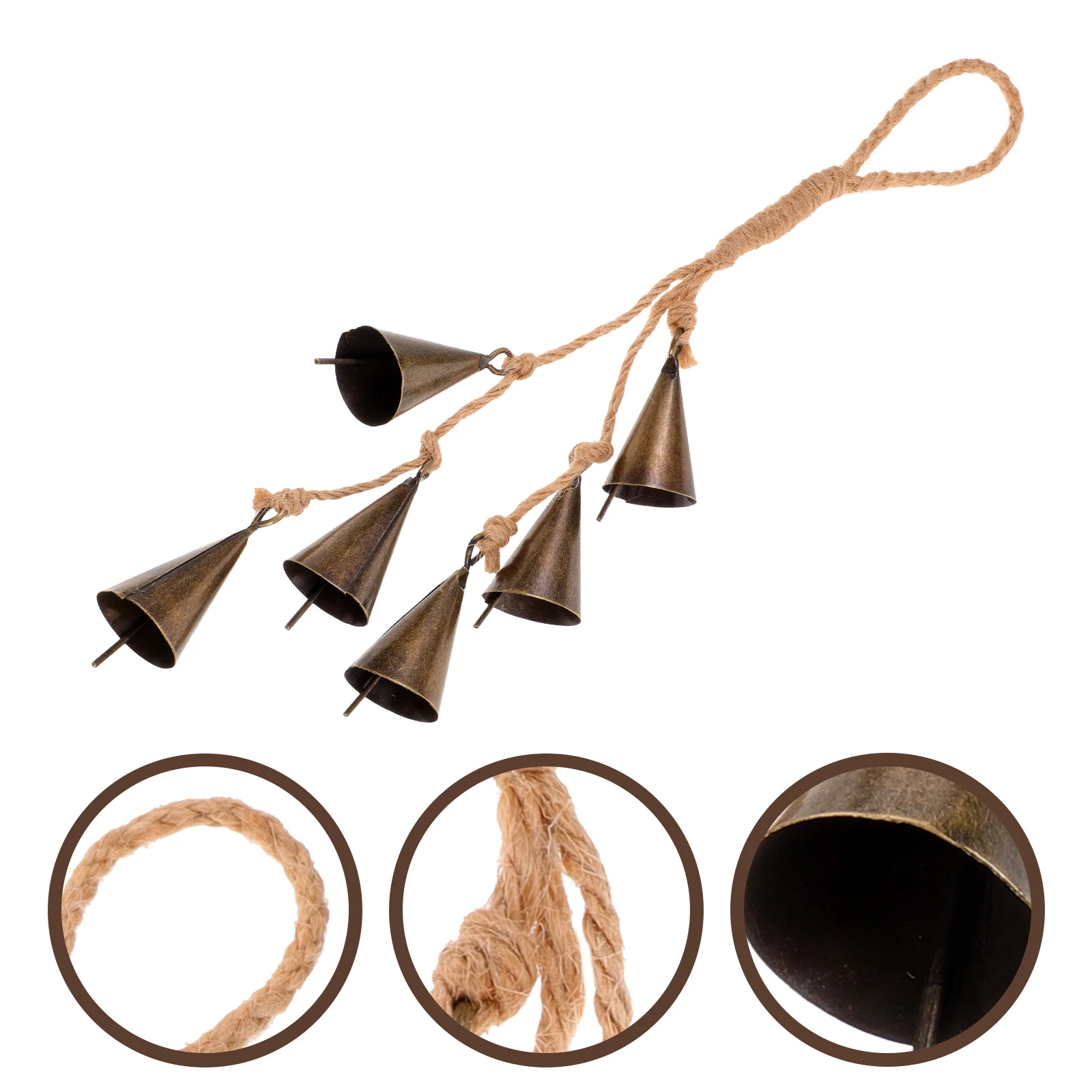 Witch Bell Wind Bells Chime Pagan Decor Indoor Knob Hanging Craft Baby Hangers Windchime Decorative Coat