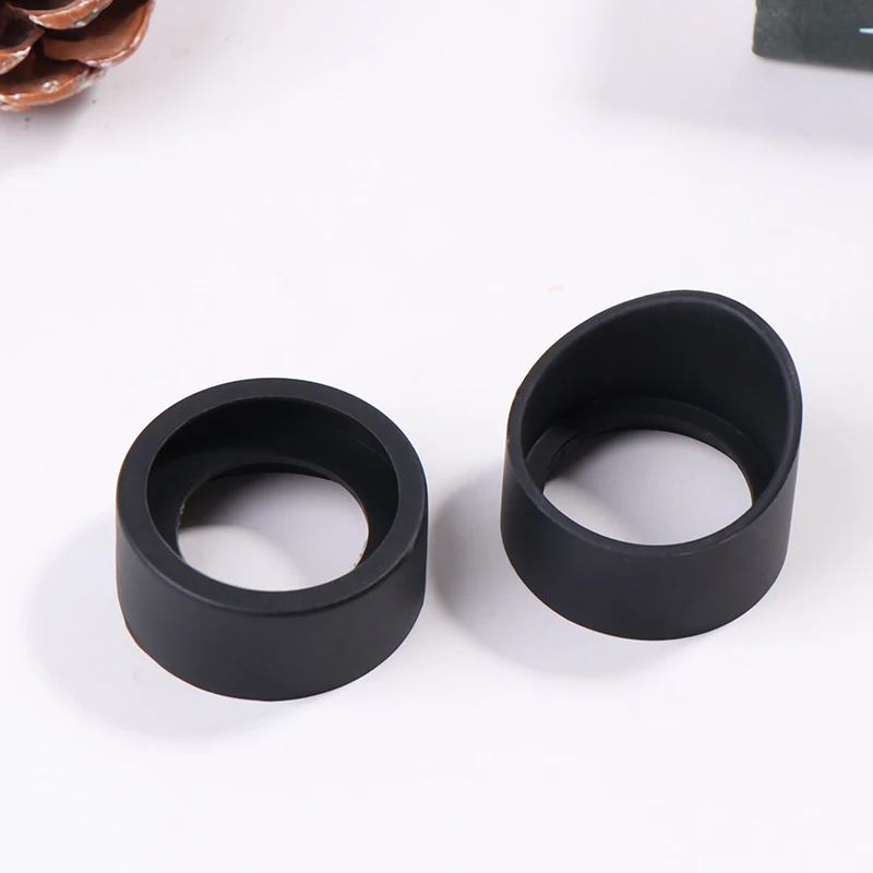 1Pc Rubber Microscope Eyecups Black Ocular Cover Guards For Microscope Portable Eye Protection Eyeshield Shield