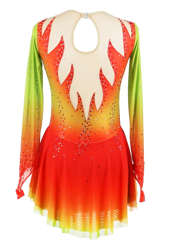 Figure Skating Dress Girls' Performance Clothes Customized For Children's And Adult Competitions Grading 피겨스케이트
