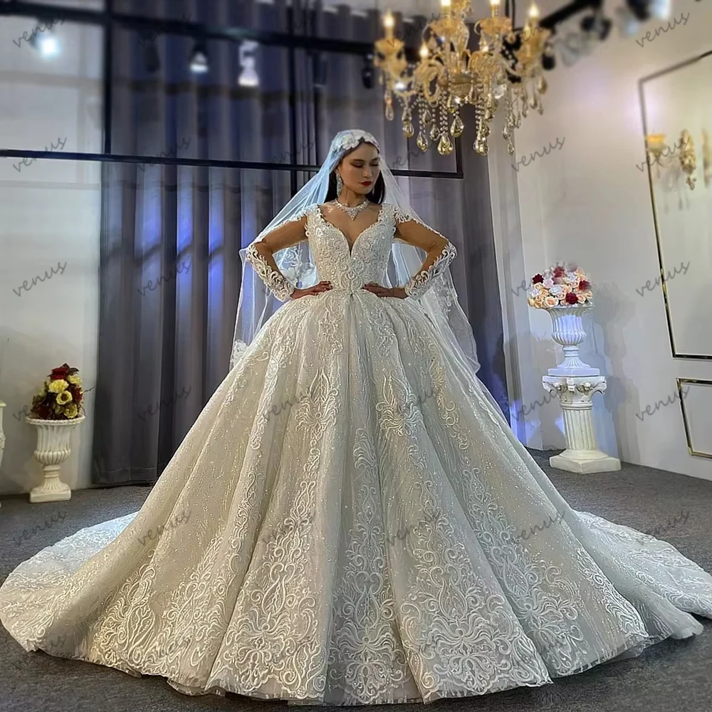 Luxuriöse Brautkleider in A-Linie, wunderschöne Roben für formelle Partys, Brautkleid, Vestidos De Novia, maßgeschneidert, 2026