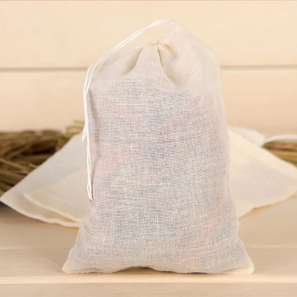 1/3/5PCS Food Special Slag Bags Food Colander Strainer Mesh Wine Strainer Cotton Filter Bag Nut Milk