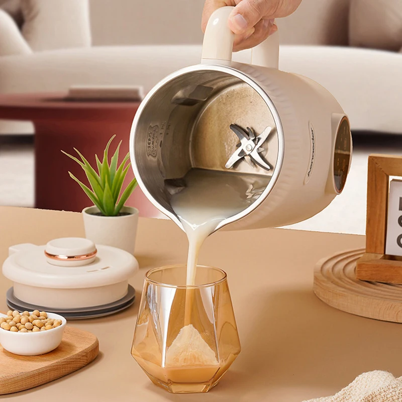 1200 мл машина для соевого молока, умный блендер для еды, миксер, электрическая соковыжималка для фруктов, чайник для кипячения воды, риса, приблизительно 220 В