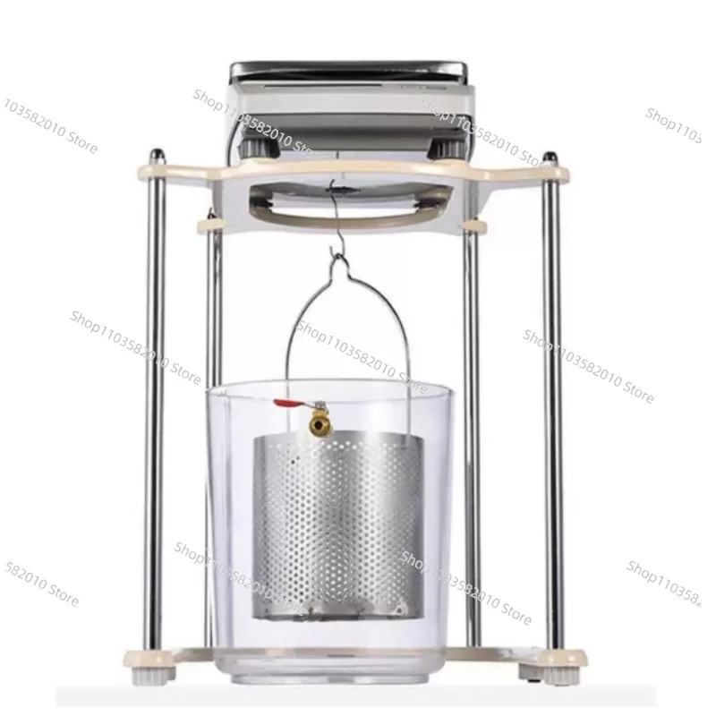 JY303 300g 0.001g Analytical Balance, Digital Precision Laboratory Scale with Hook for Hydrostatic Weighing