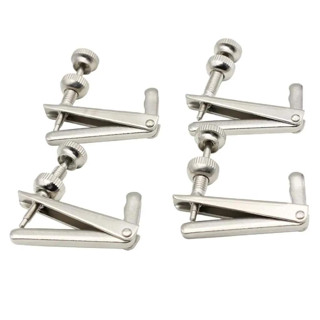 Violin Accessory Professional Musical Instrument Metal Fine Tuners for