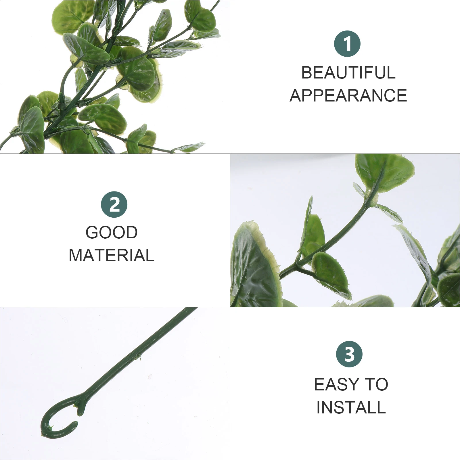 

Simulated Money Wall Hanging Artificial Plants Home Decor Rattan Vine Garland Wedding Decor Wedding Party Christmas