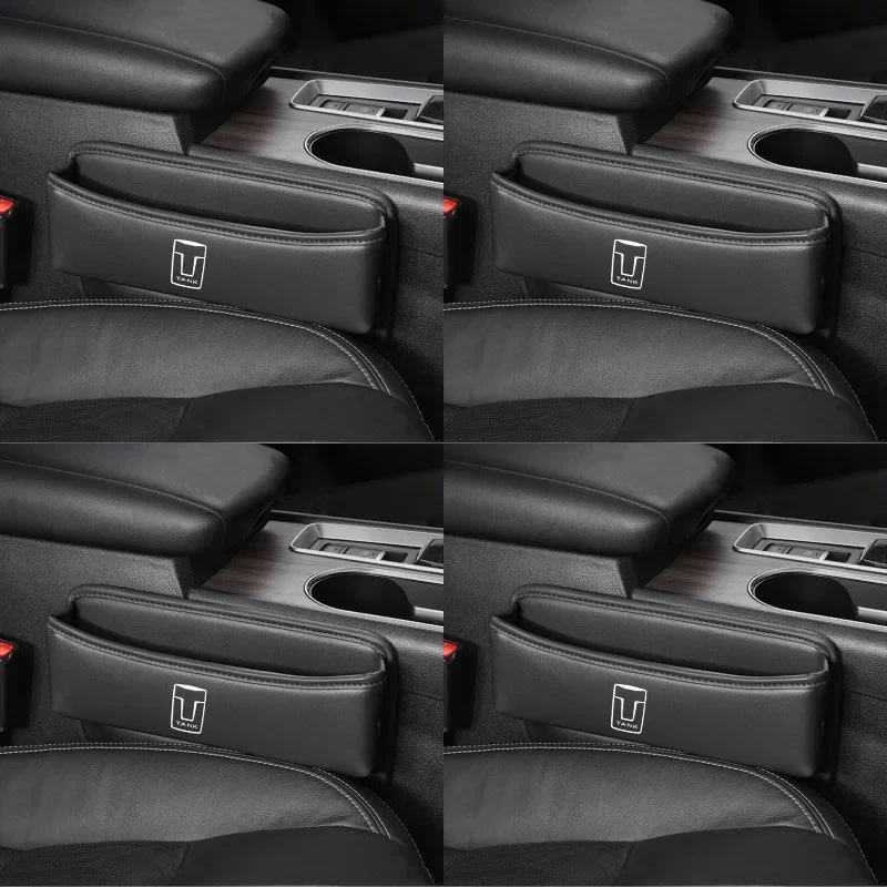 Multifunction Car Seat Gap Organizer Seat Crevice Slot Storage Box for Great Wall GWM WEY TANK 300 400 500 Tank300 Tank500