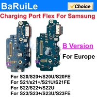 USB Charging Port Flex Cable for Samsung S23 S21 Plus S20 S22 Ultra 5G G991B G998B S918B G780 G990B S908 Charger Dock Board Flex