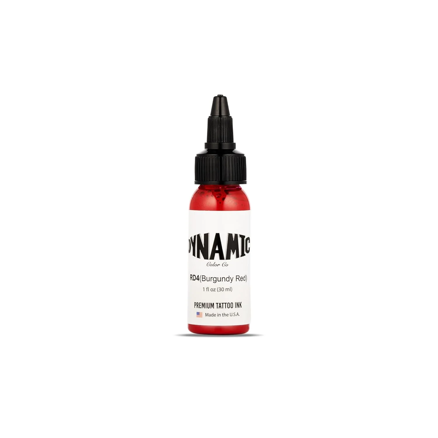 30ML Burgundy Red Tattoo Ink Body Art Tattoo Ink Vibrant Vegan Long Lasting No Color Loss Professional Tattoo Ink (1oz Bottle) - Image 4