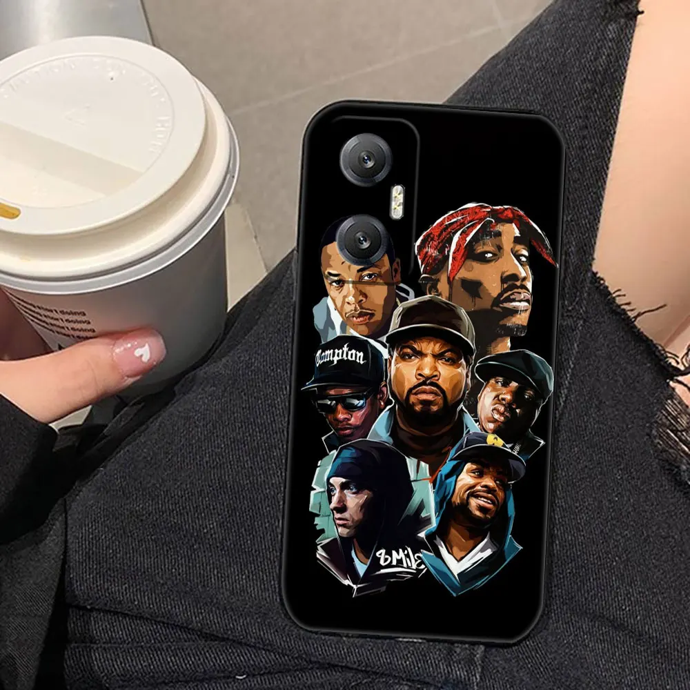 Rap Singer Tupac Shakur Phone Case For Infinix TECNO POP SPARK SMART 5 6 7 8 CAMON 15 16 17 20 20C Pro 5G ITELS23 Case Funda