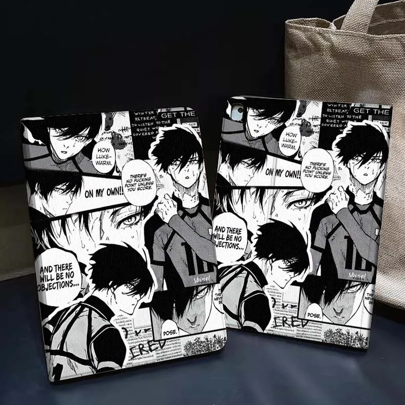 

Anime B-BLUES L-LOCKS For iPad Pro Air 5th 6th 7th 13 M3 M4 M5 12.9 13.3 inch 2017 2022 2024 2025 Tablet Case