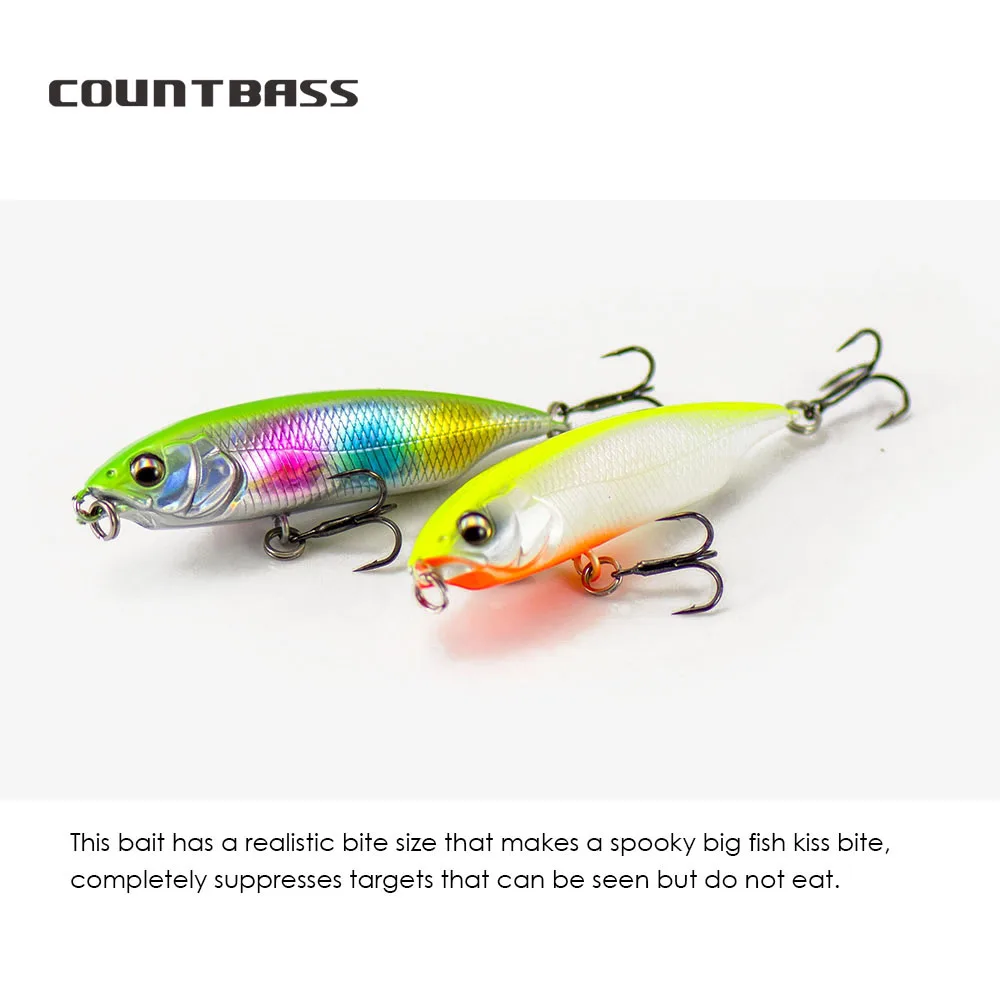 COUNTBASS Wobbler lápiz flotante Topwater – Señuelo duro para lucio - imagen 5
