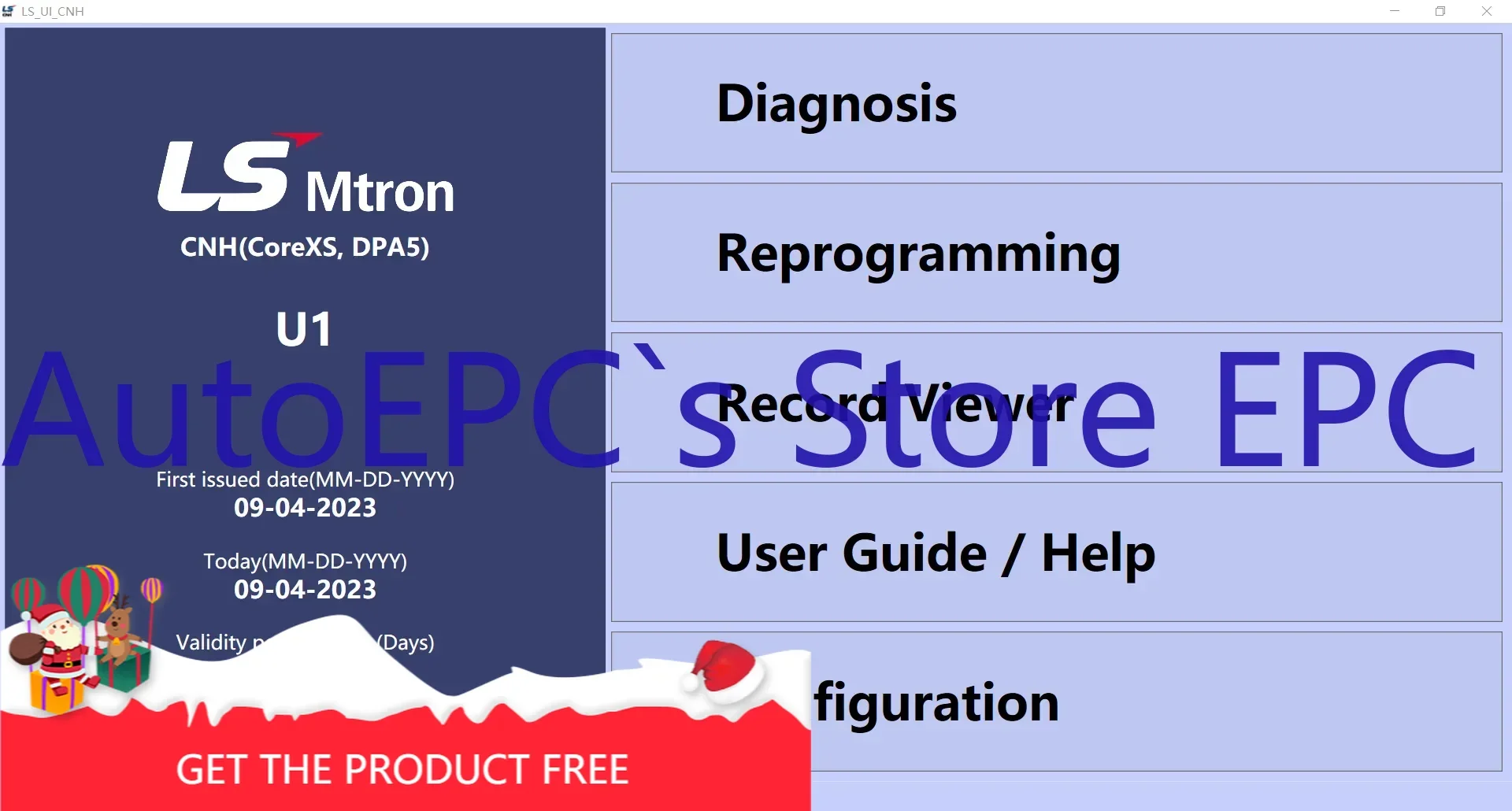 AutoEPC LS MTRON Tier4 Диагностическое программное обеспечение 2.0.0.6