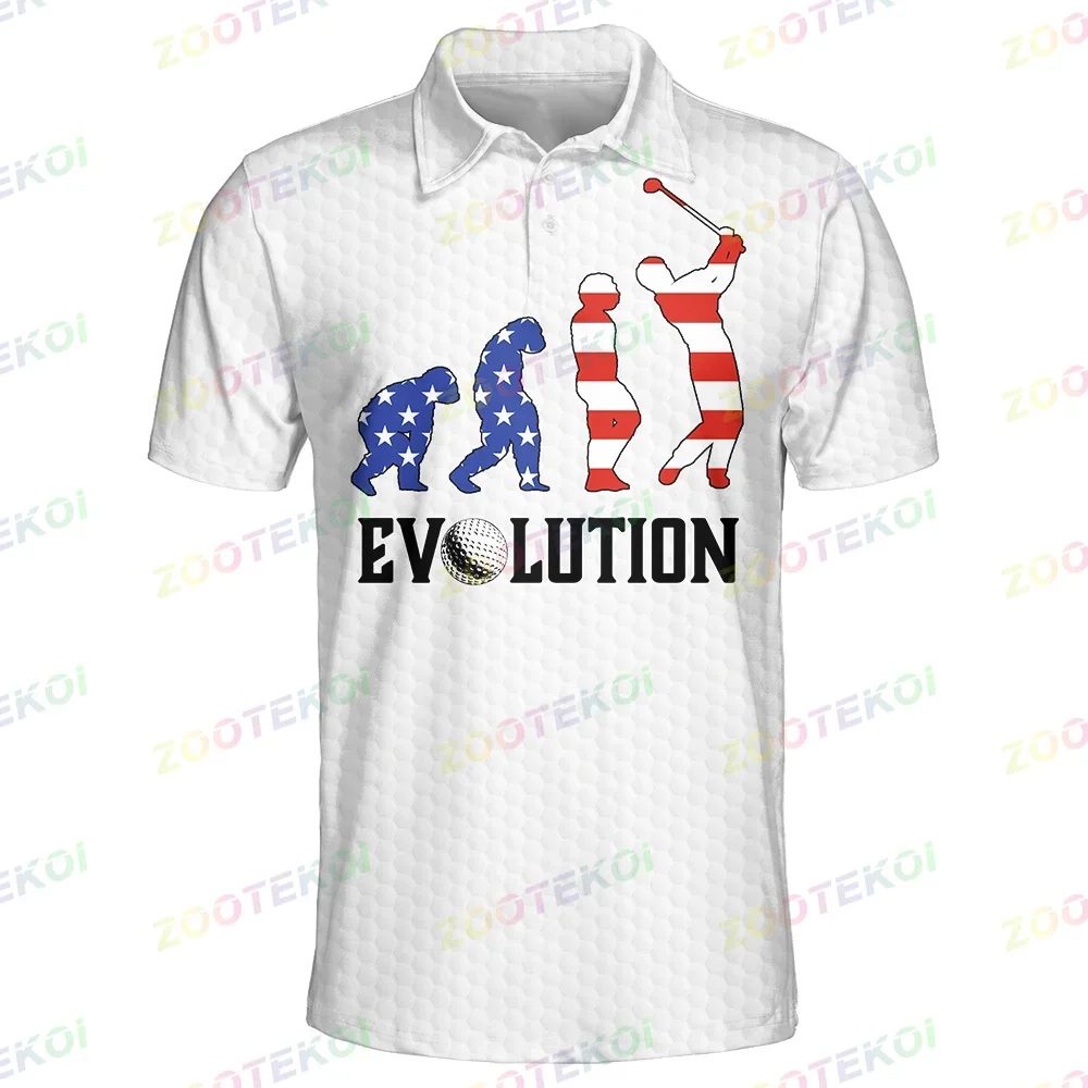 

Golf Polo Shirts For Men Classic Summer Short Sleeve Golf Course Or The Game T Shirt Polo Lapel Fashion Golf Sports Button Polo