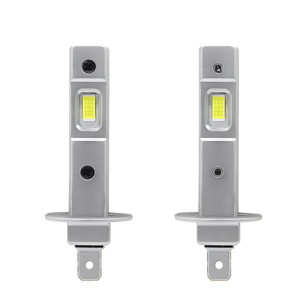 New H1 Mini LED Headlight Bulb 120W 50000LM CSP Fanless Auto Diode Fog Lamps 12V 6000K High Brightness Car Headlamp Light