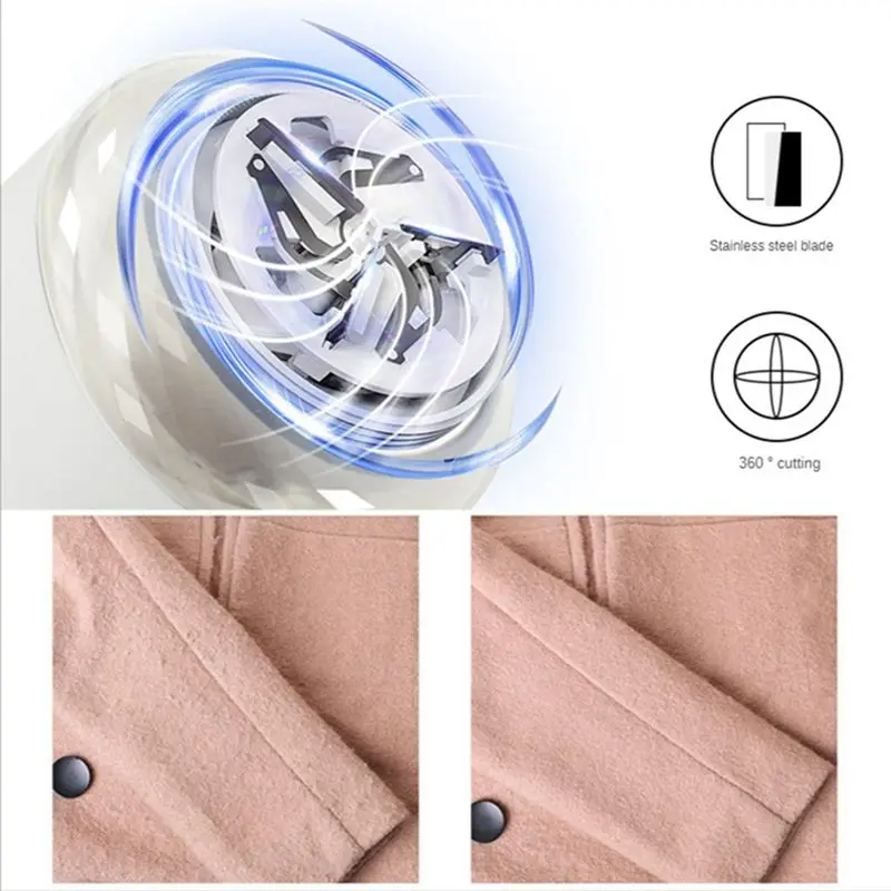 (A75U] Lint Remover Electric,Sweater Pilling Wool Trimmer Portable Fabric Clothes Carpet Sofa Fuzz Granule Shaver Removal Ball