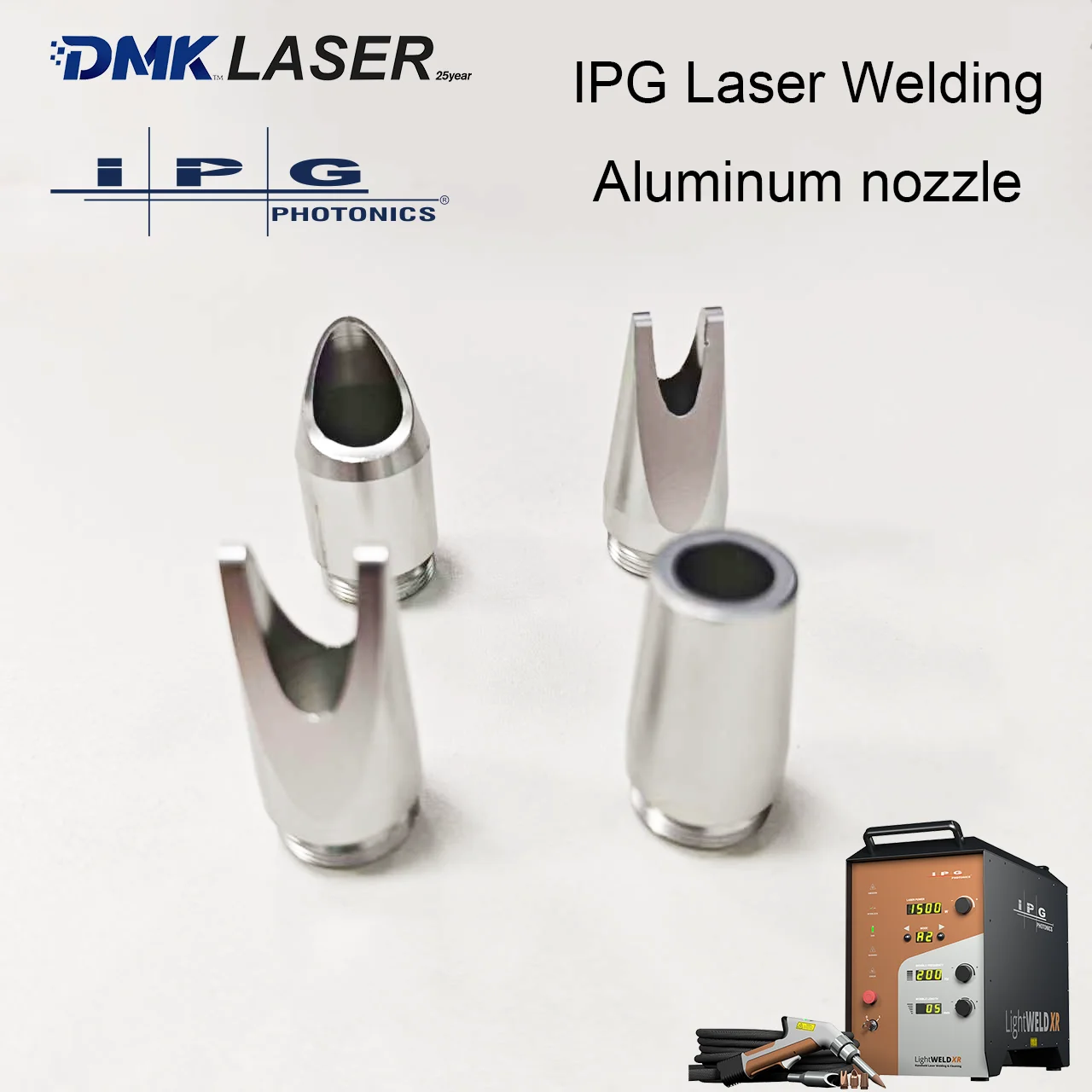 IPG Laser Welding Aluminum Nozzle H32 M13.5 Handheld Welder Part For IPG LightWELD Laser Welding Machine Weld Head