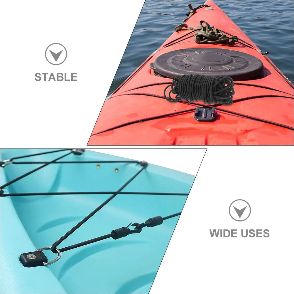 

Elastic Bungee Cord Round Shoelaces Cuff Cord for DIY Crafts and Sneakers Durable Rubber Yarn Material Elastic Rope