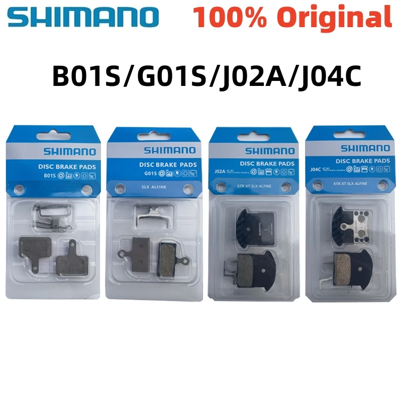 SHIMANO B01S G01S J02A J04C MTB Bicycle Resin Metal Brake Pad for BR-M987 M985 M785 M675 M666 M615 M575 M525 M495 M465 M395 M355