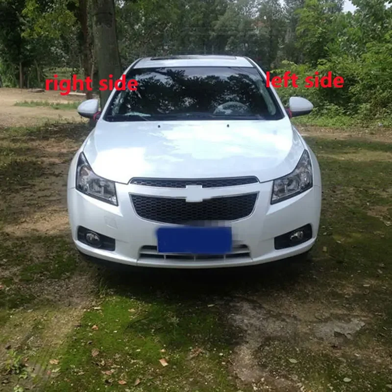 For Chevrolet Cruze 2009-2014 Car Front Window Rearview Side Mirror Triangle Garnish Cover Panel  Corner Plate