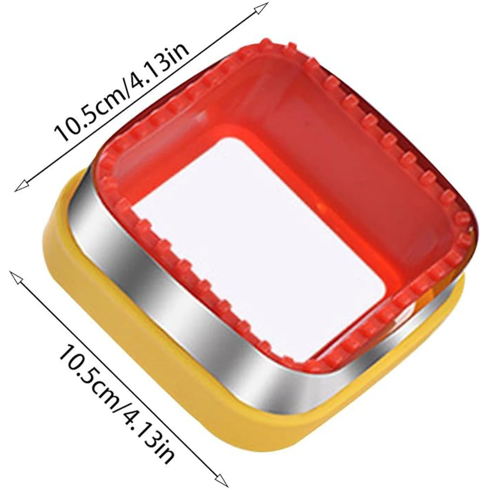 Sandwich Cutter Square Round Shape Cute Mold Peanut Butter and Jelly Sandwiches Pie Cutter for Breakfast Bento Accessories