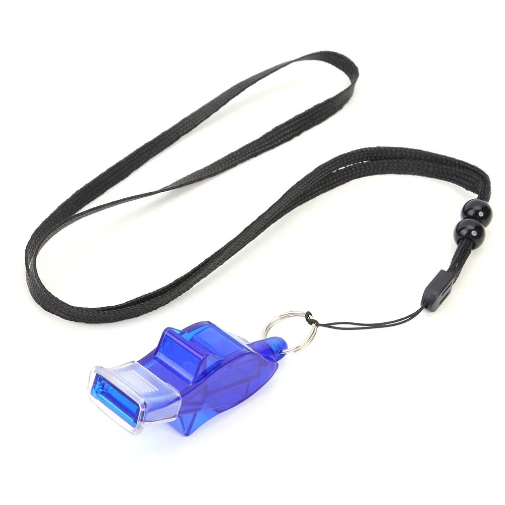 صافرة بلاستيكية لحكم المدرب ، صفارات للبقاء على قيد الحياة في الهواء الطلق ، تدريب الكلاب الأليفة ، تعليق الرقبة الرياضية ، 5-1