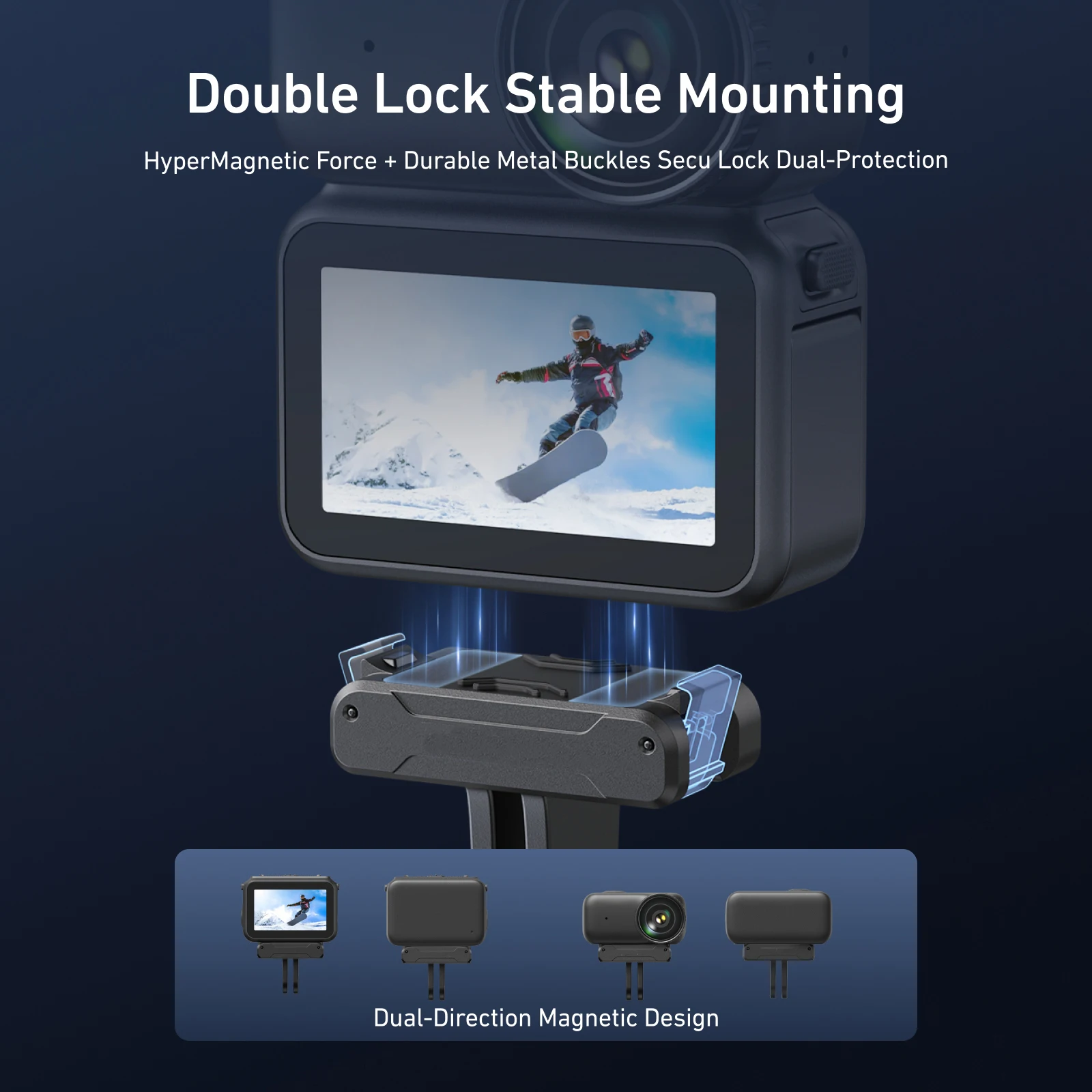 

Camera Magnetic Quick Release Adapter Mount for DJI Osmo Nano, Camera Stand Base With 1/4 Thread Mount Holder Bracket Accessorie