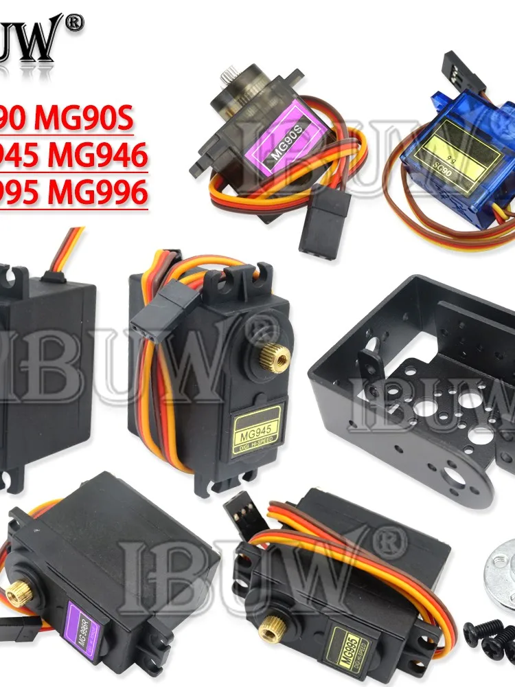SG90 MG90S MG996R MG995R MG946 MG945 biegów serwomechanizm cyfrowy dla RC Futaba JR helikopter samolot łódź samochód dla Arduino DIY MG996 MG995 — zdjęcie produktu 7