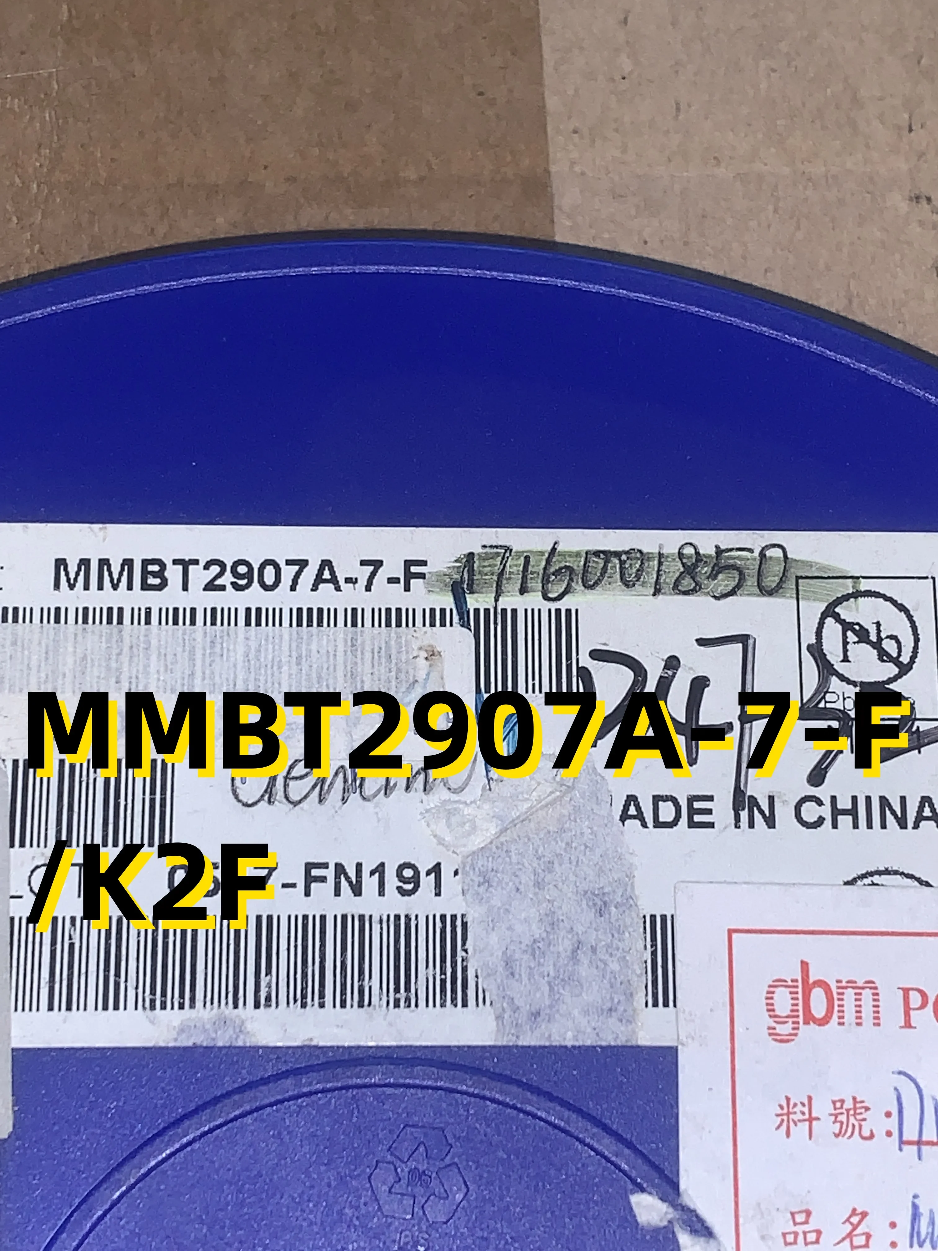 

Совершенно новый оригинальный комплект из 10 шт. MMBT2907A-7-F /K2F
