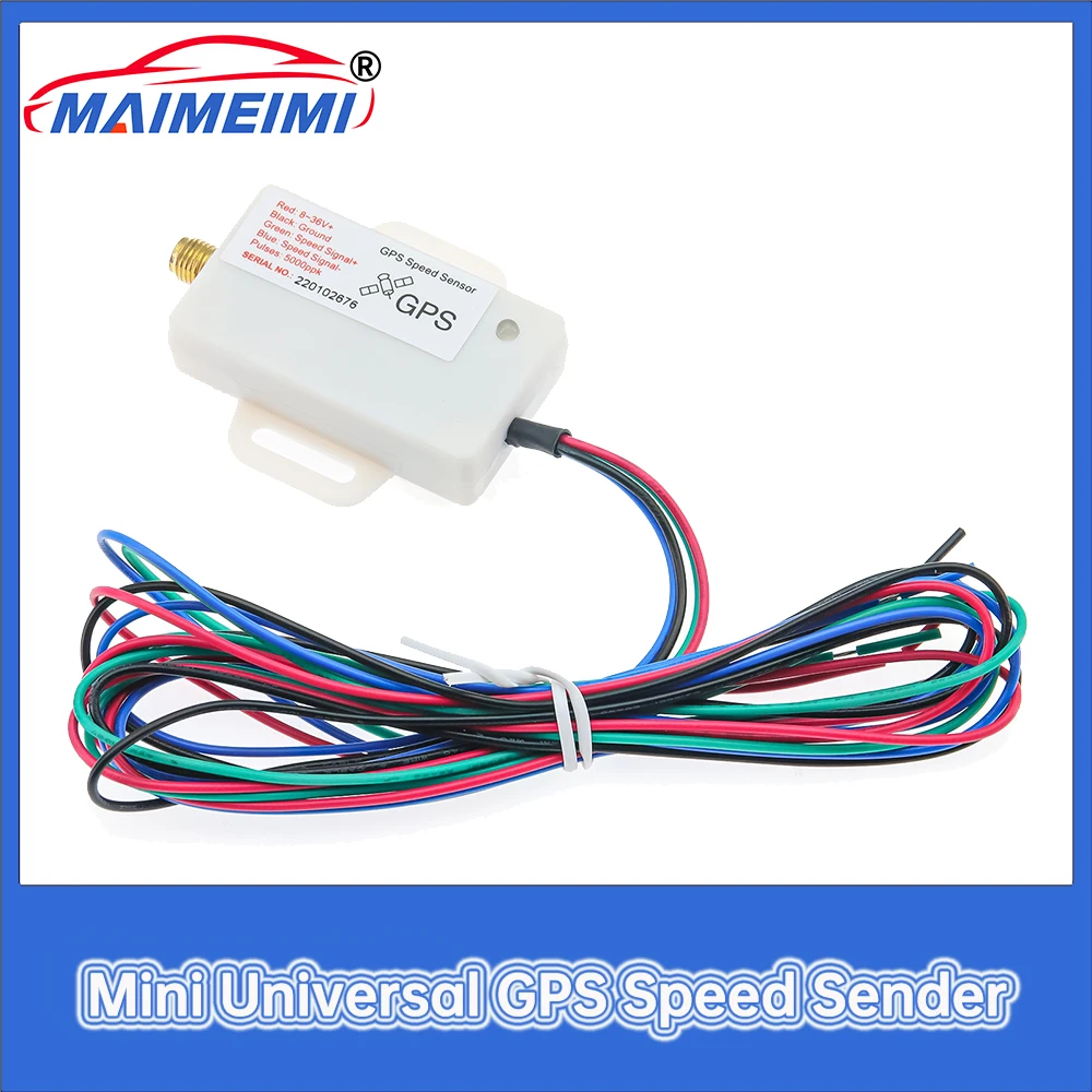العالمي GPS سرعة الاستشعار عداد السرعة الصغير الاستشعار محول ل عداد السرعة قياس إشارة للصدمات مقاوم للماء للسيارة 12 فولت/24 فولت