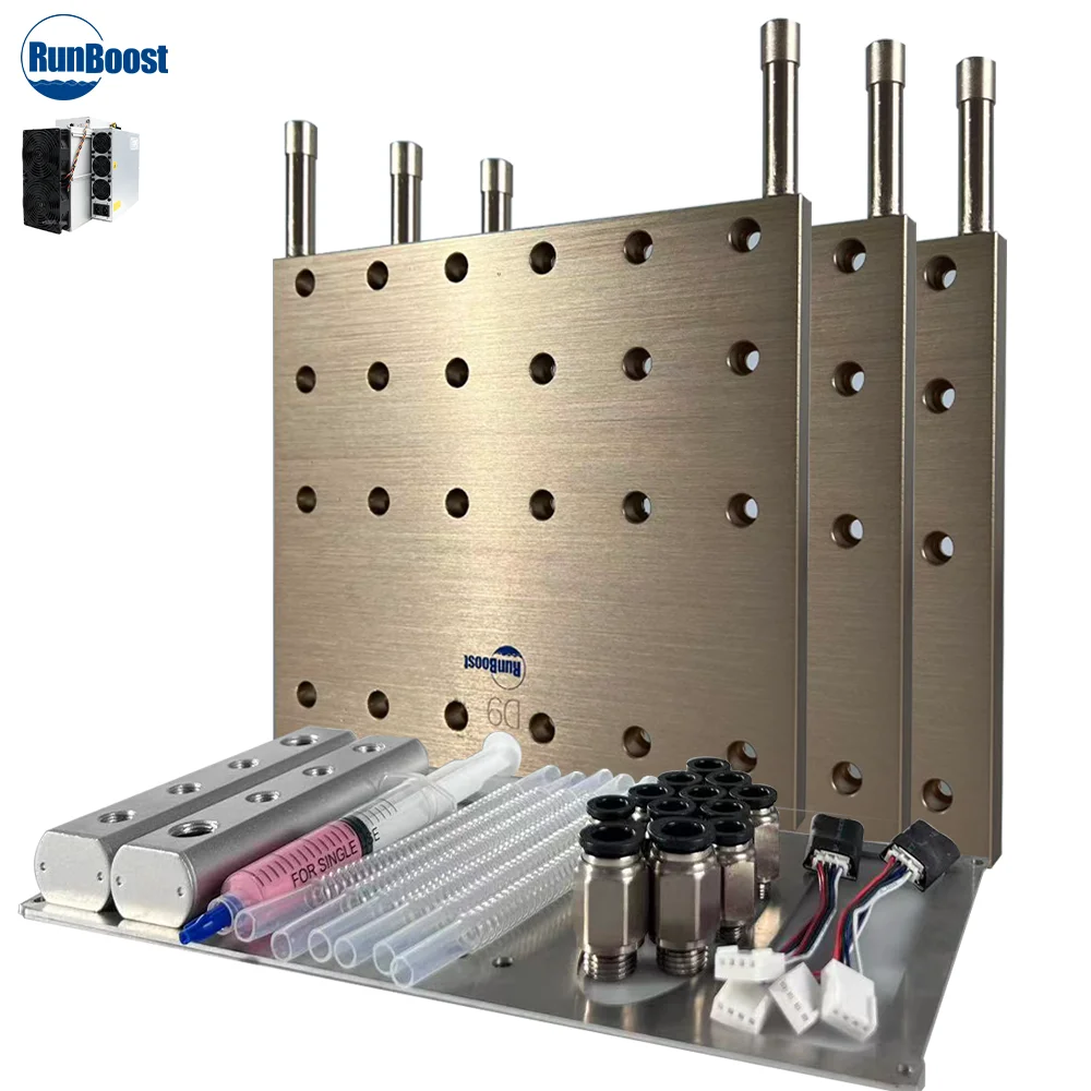 ANT D9 1170GH High-Quality Water-Cooled Aluminium Radiator and Aluminium Liquid Cooling Plate, Water Cooling Kit