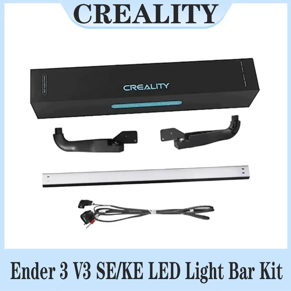

Creality Official Ender 3 V3 SE/KE LED Light Bar Kit 3D Printer LED Light 24V 5W No Strobe Soft Light for Ender-3 V3 SE / V3 KE