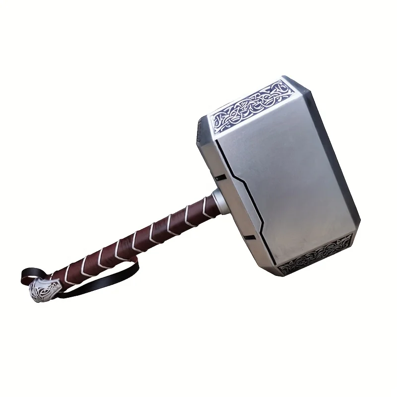 Marvel Grote Schaal 1:1 Volledig formaat Mjolnir Model Actiefiguur Realistische Thor Rollenspel Prop Kantoor Club Decoratie Cadeau Vriendje