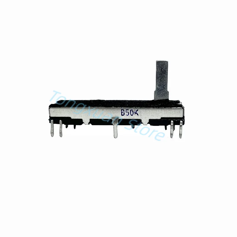 1pc 45mm Siding Potentiometer Stereo Channel B10K B50K Axis Length 15mm Sliding Stroke 30mm