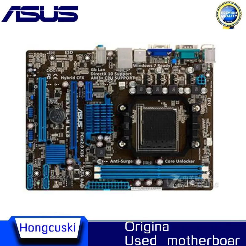 

Для Asus M5A78L-M LX3 настольная материнская плата 760G 760L разъем AM3 AM3 + DDR3 16 ГБ UEFI BIOS оригинальная использованная материнская плата