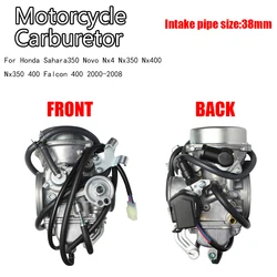 Motorcycle Carburetor Carb For Sahara 350 Novo Nx4 Nx350 Nx400 Nx 350 400 Falcon 400 2000-2008