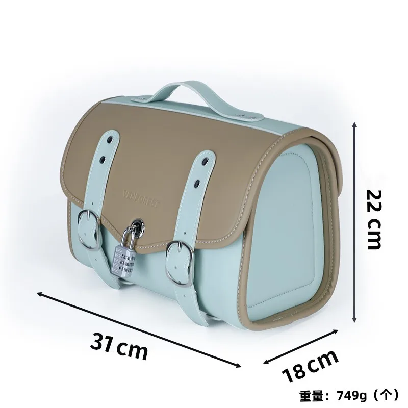 Motorcycle Electric Vehicle Riding Bag, Sun-proof Waterproof Side Bag, Rear Seat Bag, Storage Bag