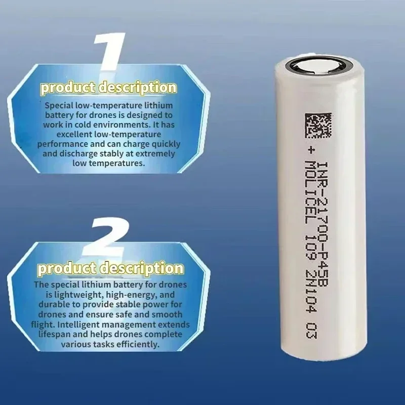 Drone lithium battery 22.2V-40℃ 21700 6S2P 8400mAh remote control vehicle agricultural spray battery suitable for Taiwan Molicel