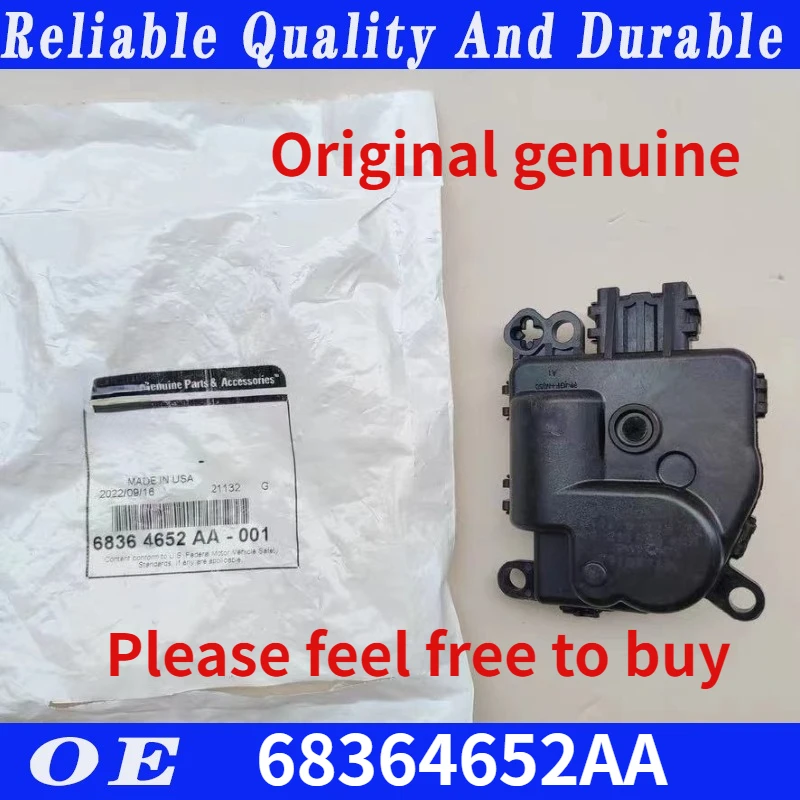 Original genuine For Jeep Wrangler heater flap actuator 68364652AA 2018 left handlebar 25194582