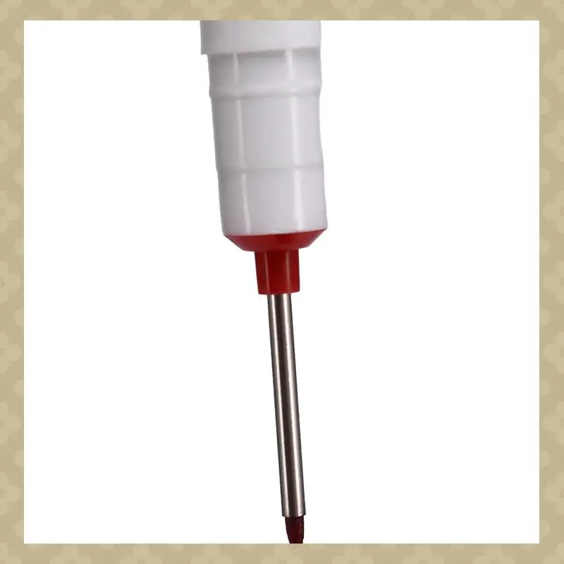 

AB45 24 Multi-Purpose Deep Hole Marker Pens Long Nosed Marker Deep Drill Hole Long Nib Scriber Carpentry Colorful Marker Pen