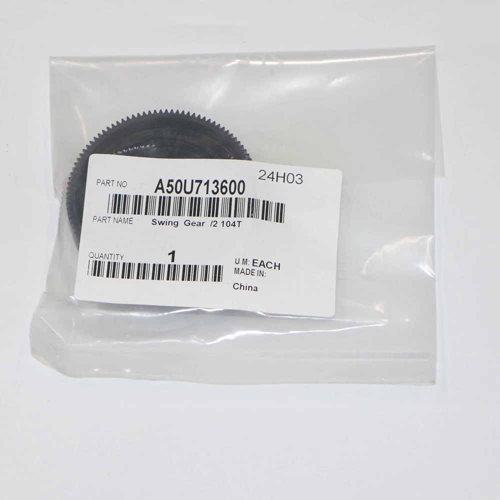 A50U713600 Original New Swing Gear 2/ 104T for Konica Minolta Bizhub PRESS C1060 C1070 AccurioPress C2060 C2070 C3070 C3080