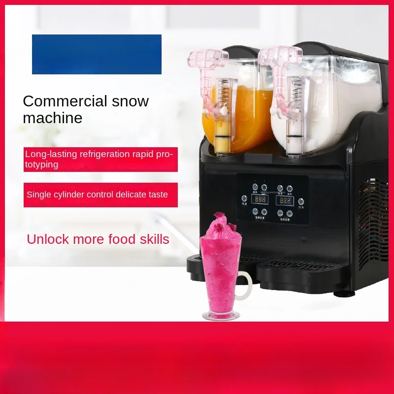 

Manual Snow MeltingCommercial Slush Machine Cold Drink Slush Machine Automatic Juice Snow Mud Machine