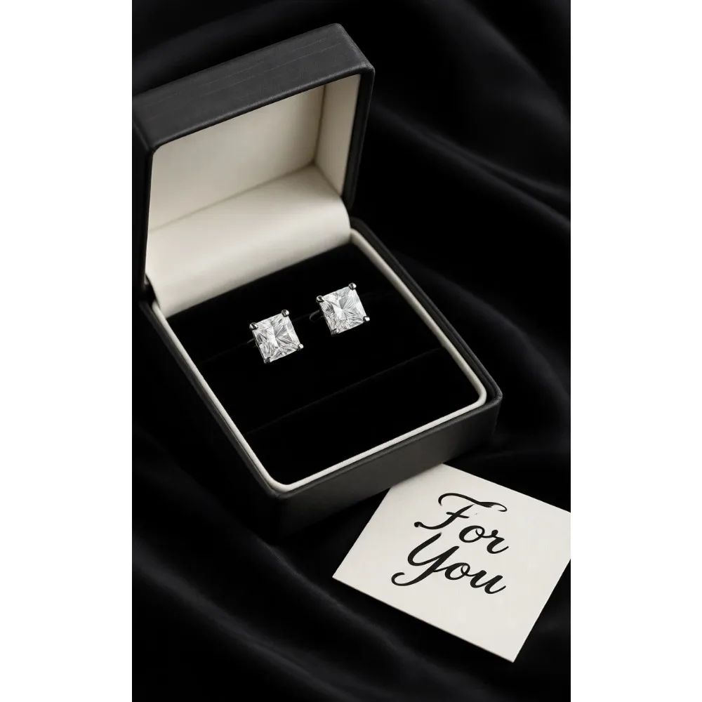 

5 пар титановых сережек-гвоздиков из хирургической стали для женщин и мужчин, с радужными фианитами, гипоаллергенные, для чувствительных ушей