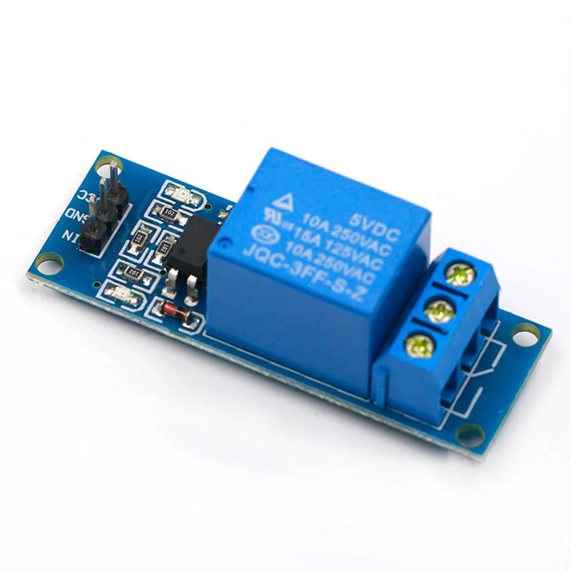 1 channel 5V relay module with optocoupler isolated low-level trigger development board expansion board