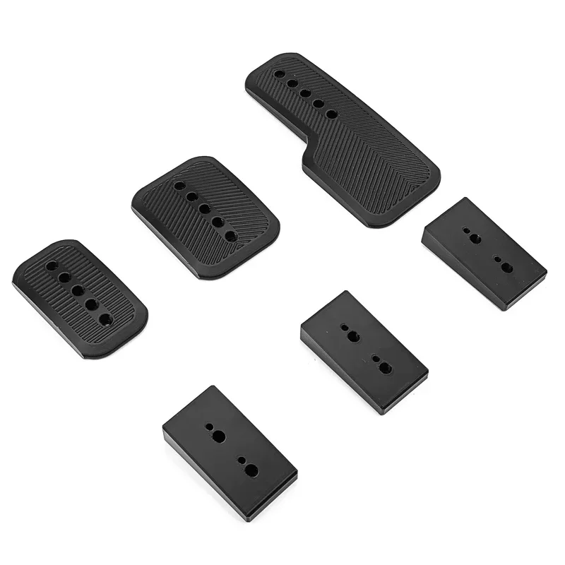 6pcs/set 10 Angled Fix Pedal Plates for MOZA SRP/SRP LITE Pedals, for PXN PDHM Gen2 Pedal Tilt Modification Accessories
