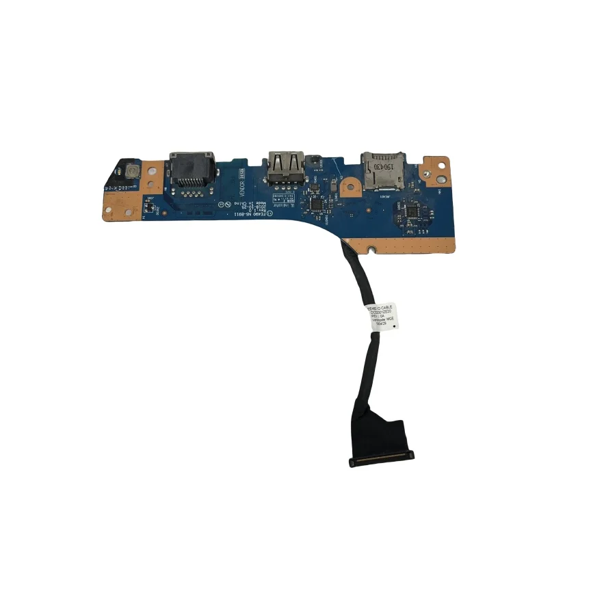For Lenovo Thinkpad E490 Laptop USB Sub Card Connector Network I/O Board With Cable FE490 NS-B911