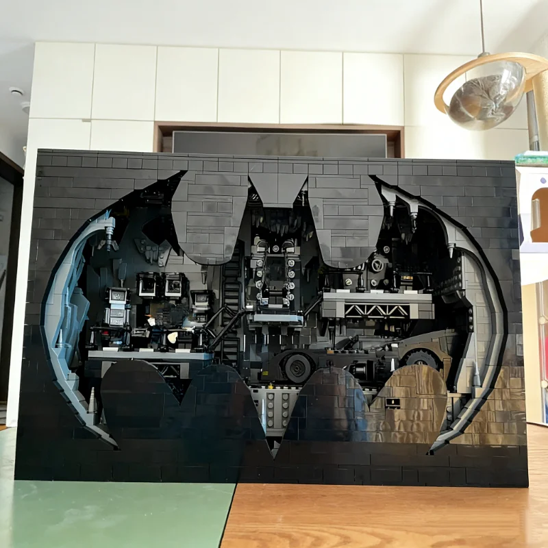 

3981 деталь, новая классическая серия Heroe, конструктор Batcave Shadow Box 76252, модель-головоломка, кирпичики, игрушка для подарков на Рождество и день рождения
