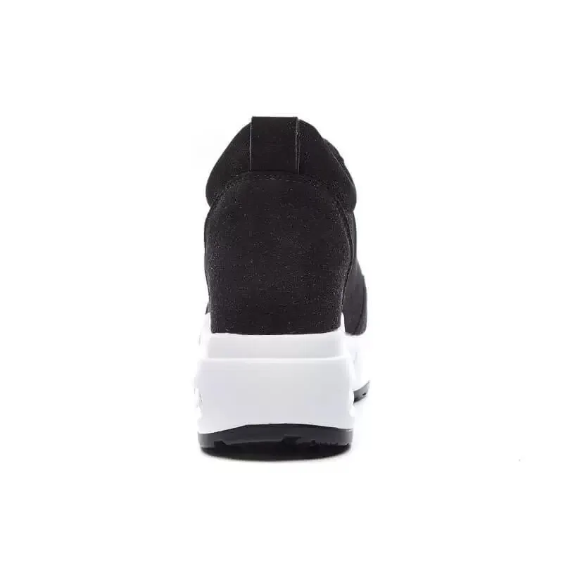 Модная амортизирующая обувь, увеличивающая рост, женские корзины, спортивные повседневные кроссовки, женские нескользящие кроссовки высокого качества